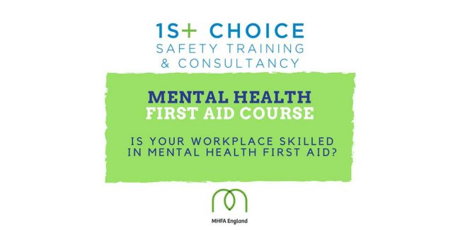 mental health first aid course infograph