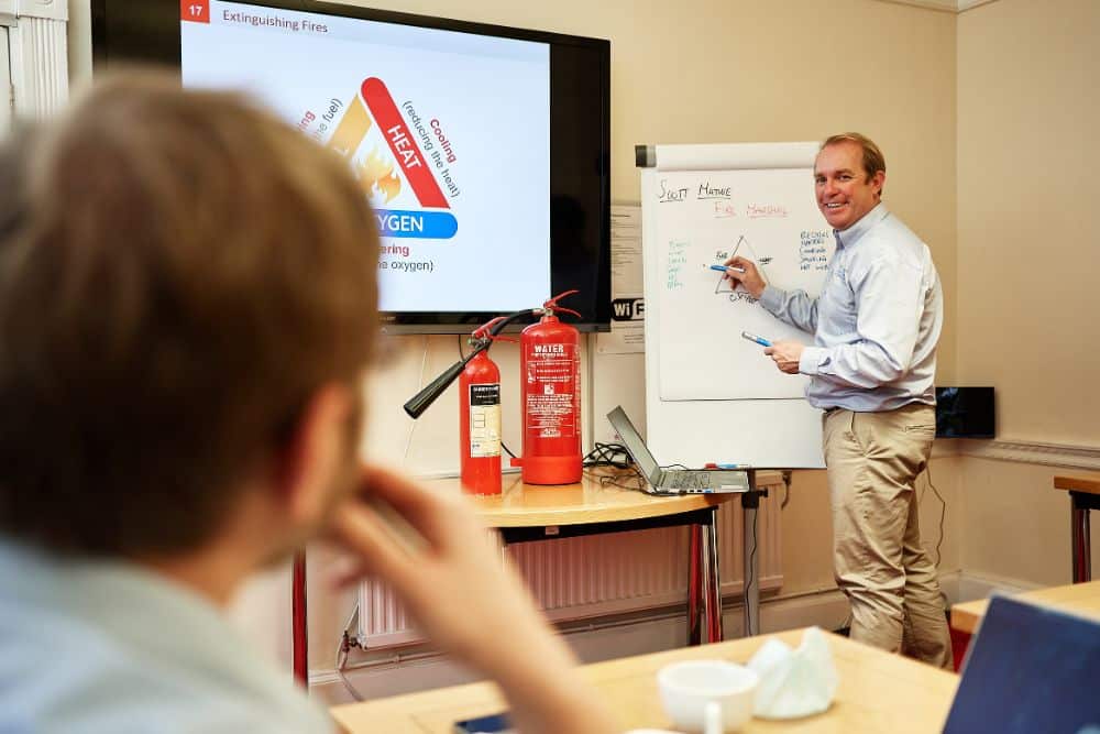 care home fire safety training courses