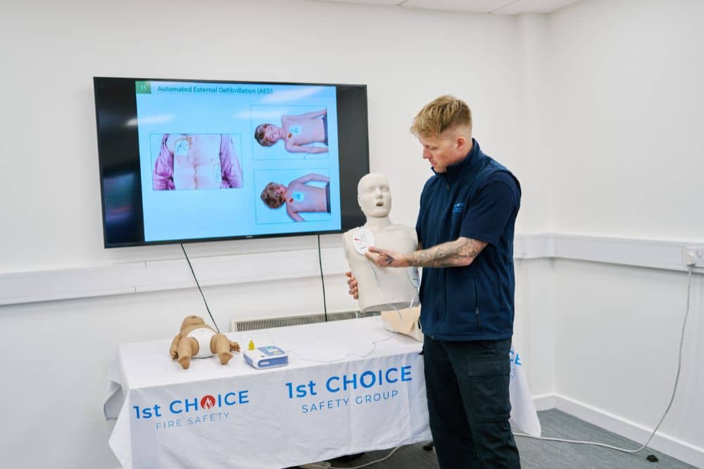 first aid training course