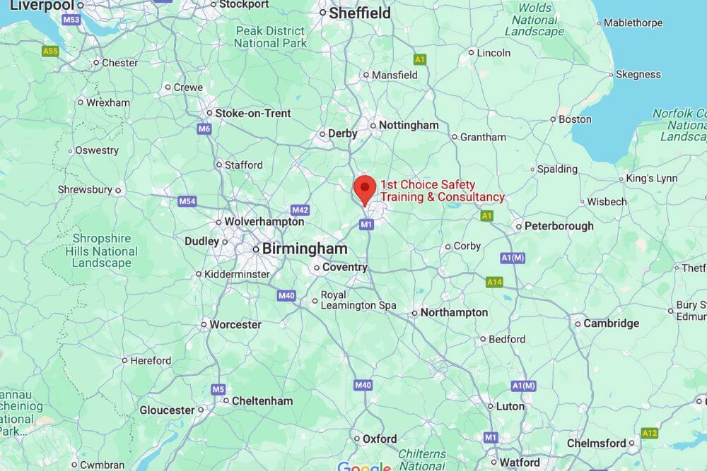 Safety training courses midlands